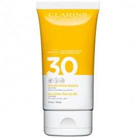 CLARINS GEL EN HUILE SOLAIRE CORPS SPF30 150 ml