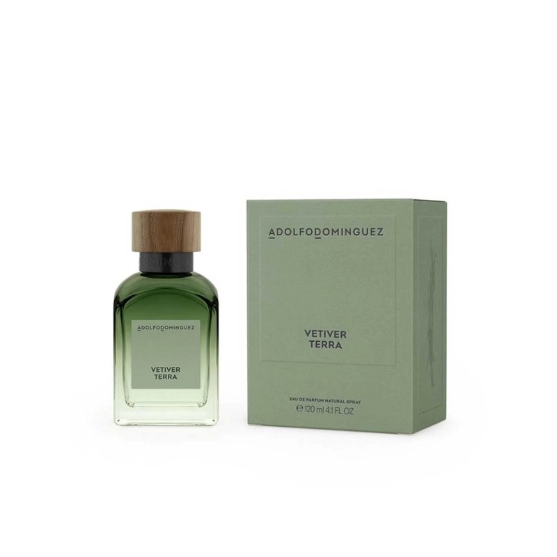 ADOLFO DOMINGUEZ VETIVER TERRA EDP 120 ML.