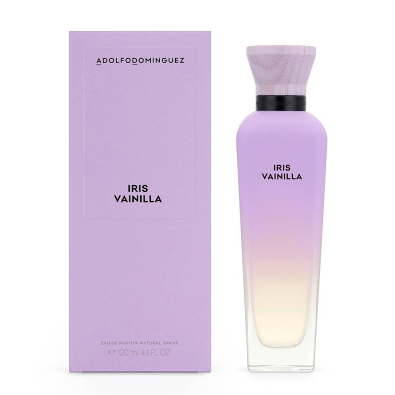 ADOLFO DOMINGUEZ IRIS VAINILLA EDP vapo120 ML. ADOLFO DOMINGUEZ IRIS VAINILLA EDP vapo120 ML.